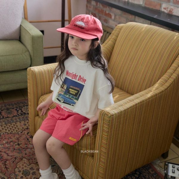 美國公路照片短袖上衣 韓國童裝,男童夏裝,中性童裝,童裝推薦,2026夏季童裝,男童穿搭,韓系童裝,中性穿搭,韓國代購