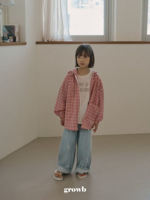 復古刷破牛仔寬褲 韓國童裝,質感童裝,童裝推薦,韓系風格,男女童裝,韓風穿搭,韓國代購,韓國空運