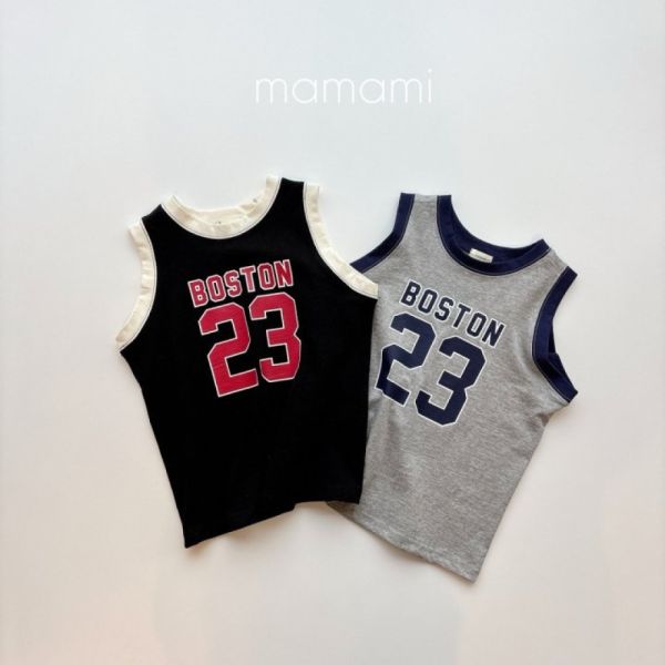 經典23運動棉背心 韓國童裝,質感童裝,童裝推薦,韓系風格,男女童裝,韓風穿搭,韓國代購,韓國空運
