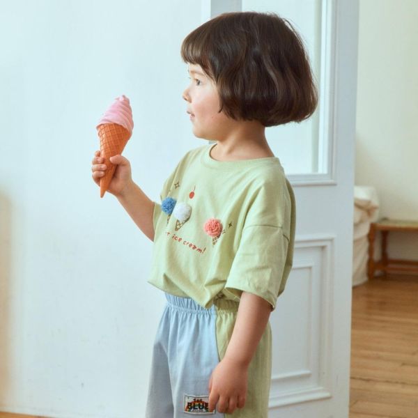 球球冰淇淋短袖上衣 韓國童裝,男童夏裝,中性童裝,童裝推薦,2026夏季童裝,男童穿搭,韓系童裝,中性穿搭,韓國代購