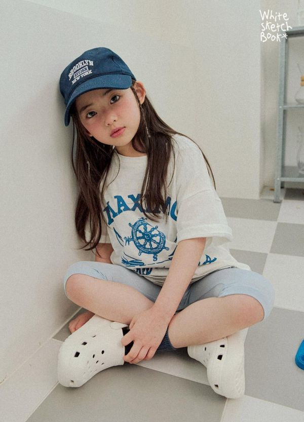 美式海軍舵輪短袖上衣 韓國童裝,男童夏裝,中性童裝,童裝推薦,2026夏季童裝,男童穿搭,韓系童裝,中性穿搭,韓國代購