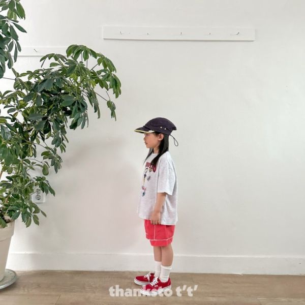 可愛畫風短袖上衣 韓國童裝,質感童裝,童裝推薦,韓系風格,男女童裝,韓風穿搭,韓國代購,韓國空運,親子穿搭