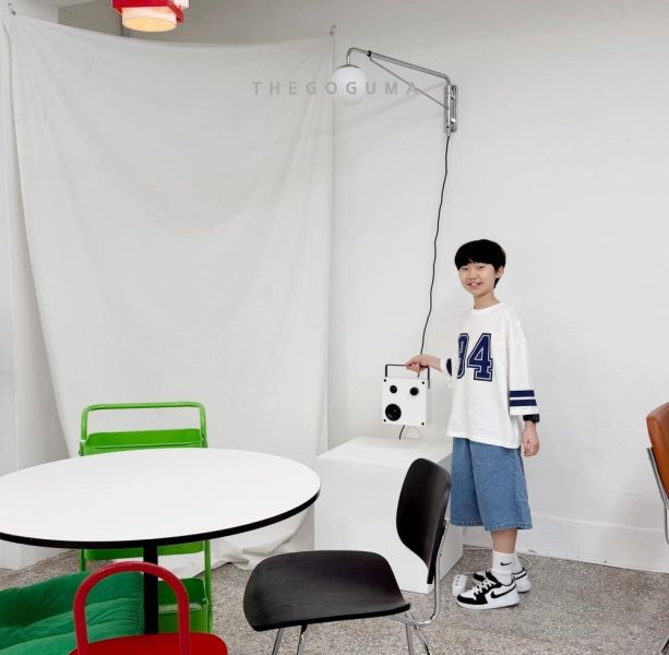 運動風94七分短袖上衣 韓國童裝,男童夏裝,中性童裝,童裝推薦,2026夏季童裝,男童穿搭,韓系童裝,中性穿搭,韓國代購