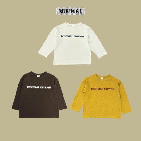 MINIMAL薄長袖上衣 韓國童裝,男童秋裝,中性童裝,韓系童裝推薦,2025秋季童裝,韓國男童新款,中性風男童穿搭,秋季男童服飾推薦,小男友穿搭