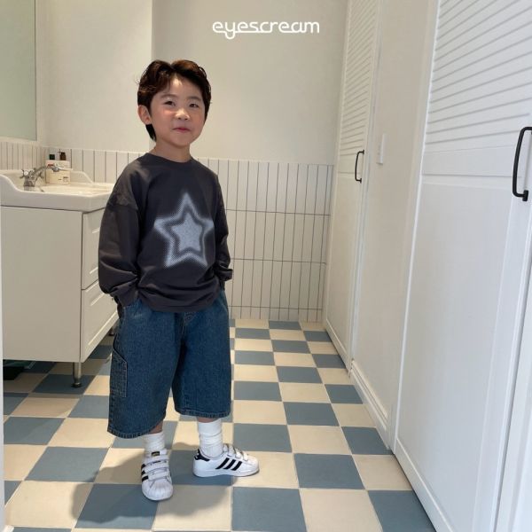 工裝細線百慕達短褲 韓國童裝,男童秋裝,中性童裝,韓系童裝推薦,2025秋季童裝,韓國男童新款,中性風男童穿搭,秋季男童服飾推薦,小男友穿搭