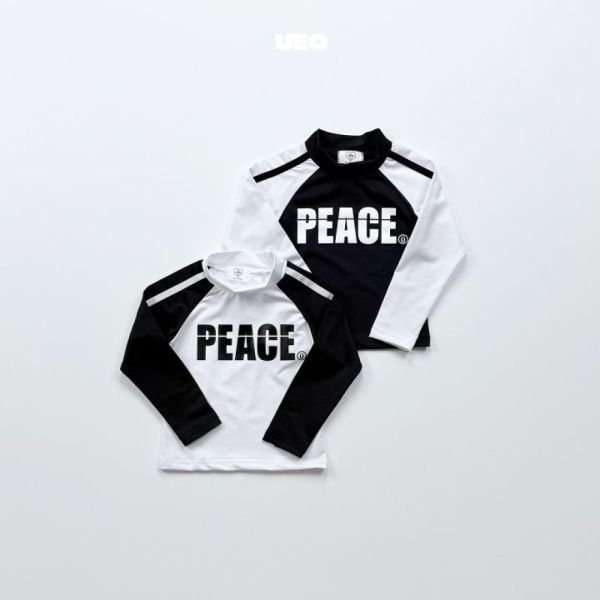 PEACE拼接長袖泳衣水母衣 韓國童裝,夏日必備,兒童泳衣,防曬泳衣,防曬水母衣