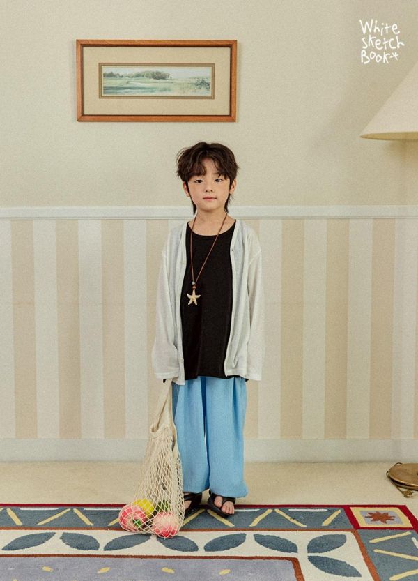 多色素面層次穿搭必備背心 韓國童裝,男童夏裝,中性童裝,童裝推薦,2026夏季童裝,男童穿搭,韓系童裝,中性穿搭,韓國代購