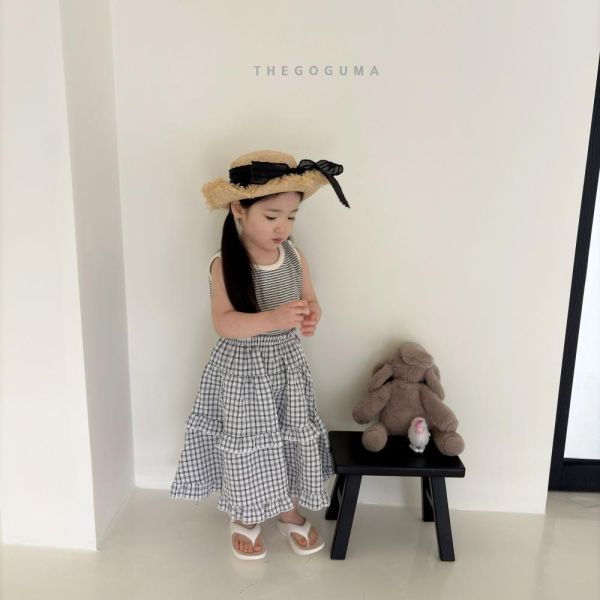 百搭滾邊條紋背心 韓國童裝,男童夏裝,中性童裝,童裝推薦,2026夏季童裝,男童穿搭,韓系童裝,中性穿搭,韓國代購