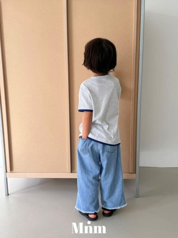 復古抽鬚牛仔長褲 韓國童裝,男童夏裝,中性童裝,童裝推薦,2026夏季童裝,男童穿搭,韓系童裝,中性穿搭,韓國代購