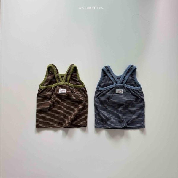 跳色條紋坦克背心 韓國童裝,男童夏裝,中性童裝,童裝推薦,2026夏季童裝,男童穿搭,韓系童裝,中性穿搭,韓國代購