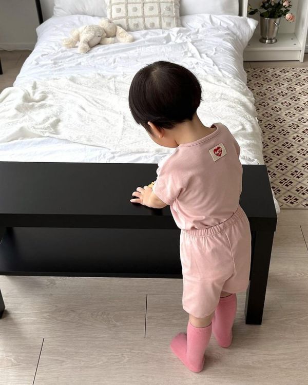 舒適涼感短袖家居服套裝 韓國童裝,男童夏裝,中性童裝,童裝推薦,2026夏季童裝,男童穿搭,韓系童裝,中性穿搭,韓國代購