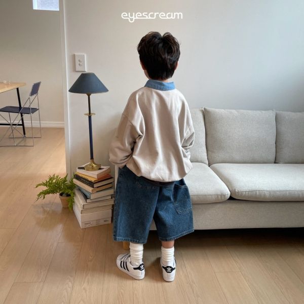 跳色拉鍊翻領長袖上衣 韓國童裝,男童秋裝,中性童裝,韓系童裝推薦,2025秋季童裝,韓國男童新款,中性風男童穿搭,秋季男童服飾推薦,小男友穿搭