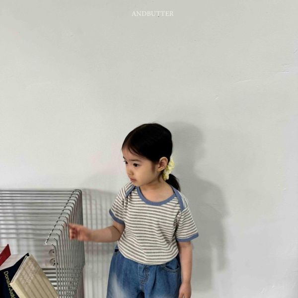 跳色滾邊螺紋短袖上衣 韓國童裝,男童夏裝,中性童裝,童裝推薦,2026夏季童裝,男童穿搭,韓系童裝,中性穿搭,韓國代購