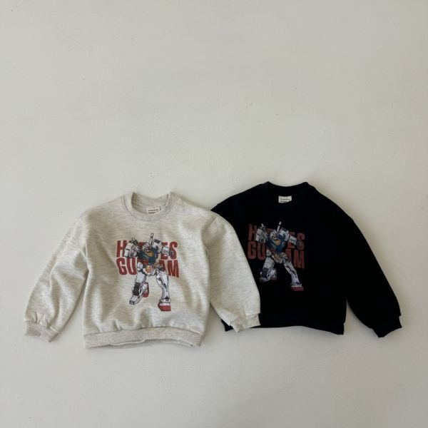 帥氣變形金剛刷毛大學T 