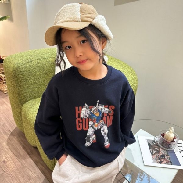 帥氣變形金剛刷毛大學T 