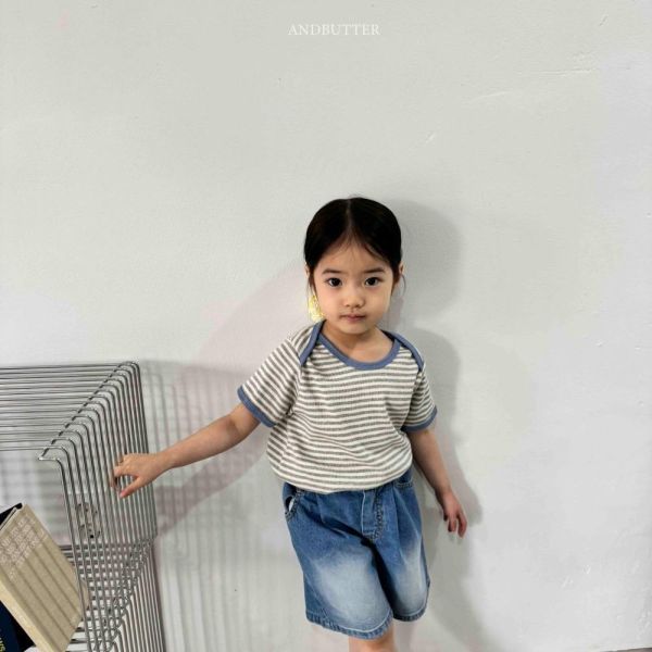 跳色滾邊螺紋短袖上衣 韓國童裝,男童夏裝,中性童裝,童裝推薦,2026夏季童裝,男童穿搭,韓系童裝,中性穿搭,韓國代購