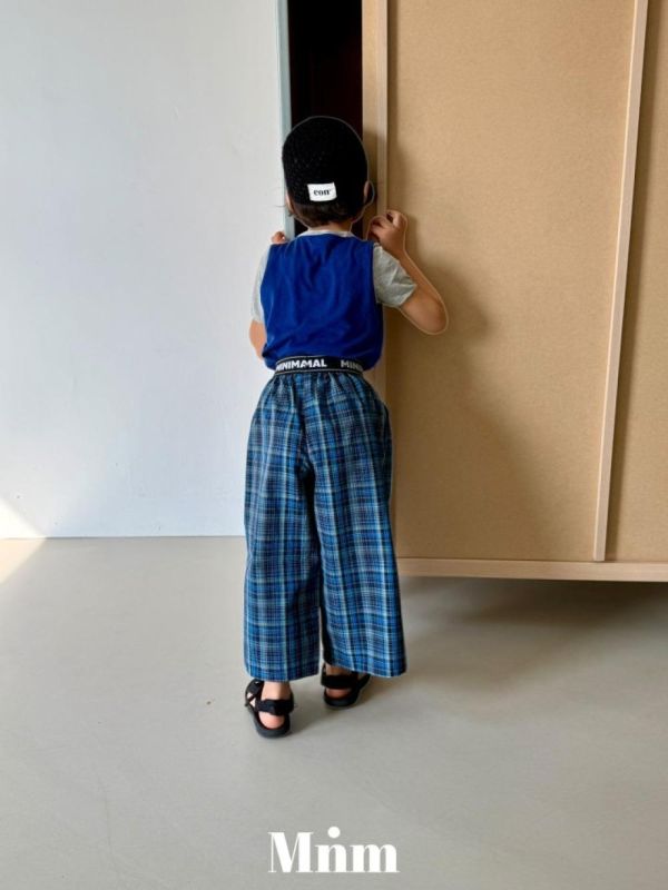 褲頭設計格紋休閒長褲 韓國童裝,男童夏裝,中性童裝,童裝推薦,2026夏季童裝,男童穿搭,韓系童裝,中性穿搭,韓國代購
