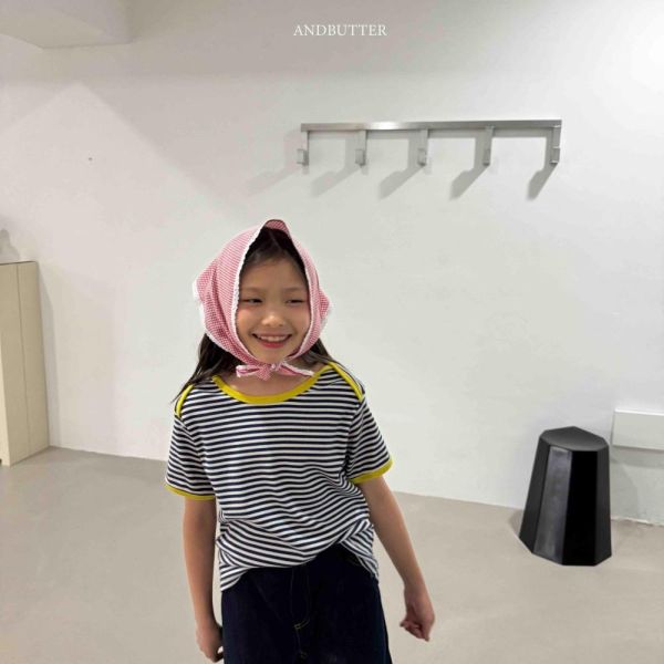 跳色滾邊螺紋短袖上衣 韓國童裝,男童夏裝,中性童裝,童裝推薦,2026夏季童裝,男童穿搭,韓系童裝,中性穿搭,韓國代購