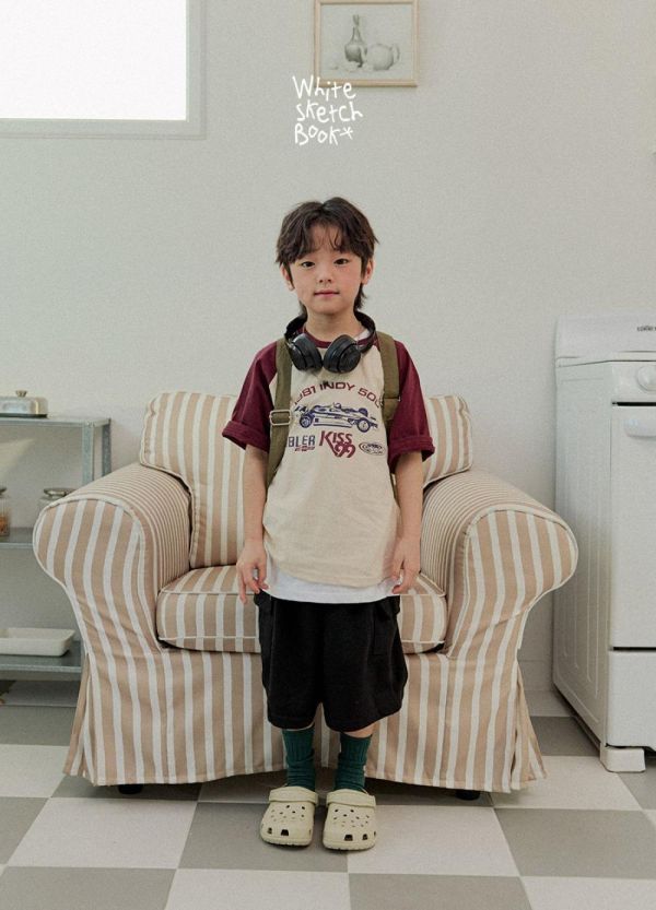 雙側口袋休閒短褲 韓國童裝,男童夏裝,中性童裝,童裝推薦,2026夏季童裝,男童穿搭,韓系童裝,中性穿搭,韓國代購