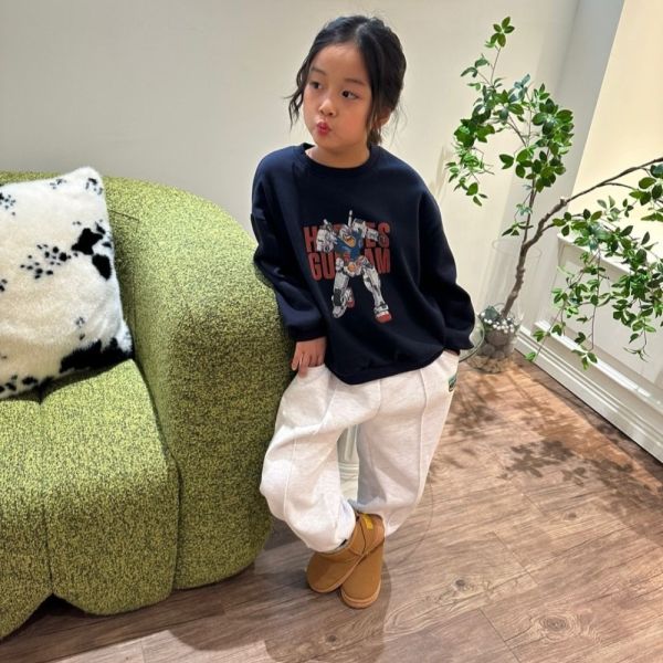 帥氣變形金剛刷毛大學T 