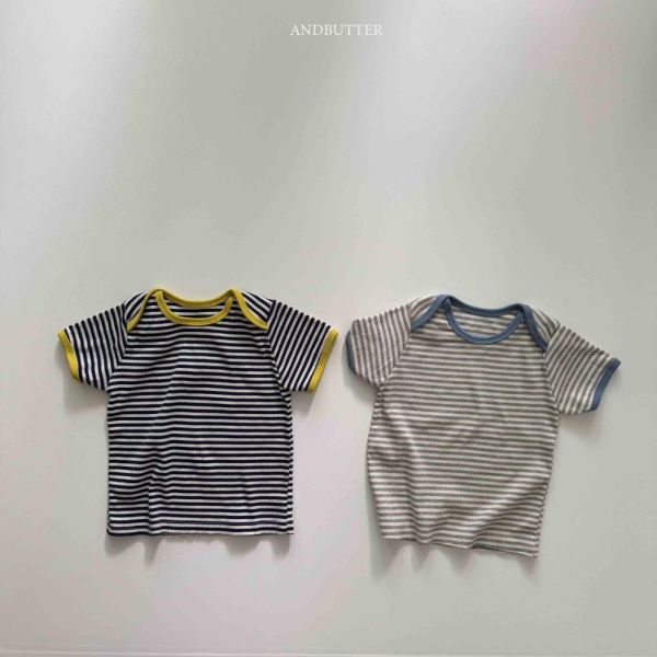 跳色滾邊螺紋短袖上衣 韓國童裝,男童夏裝,中性童裝,童裝推薦,2026夏季童裝,男童穿搭,韓系童裝,中性穿搭,韓國代購