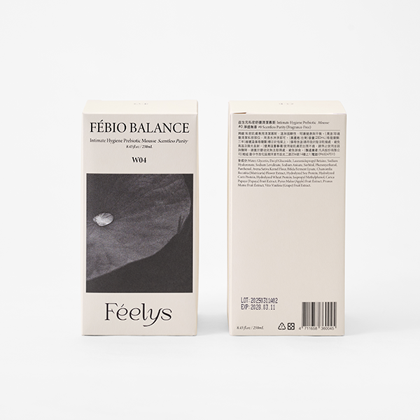 益生元私密舒護清潔慕斯 #0 淨透無香 Féelys 保養、Féelys 護膚品、Féelys 評價、天然護膚品牌、天然奢華保養、溫和保養品、凡央保養、凡央保養品、凡央護膚品