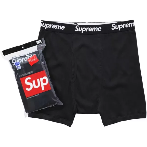 Supreme®/Hanes® Boxer Briefs 平口內褲 四件組 Supreme,Hanes,Boxer,Briefs,平口內褲,karina