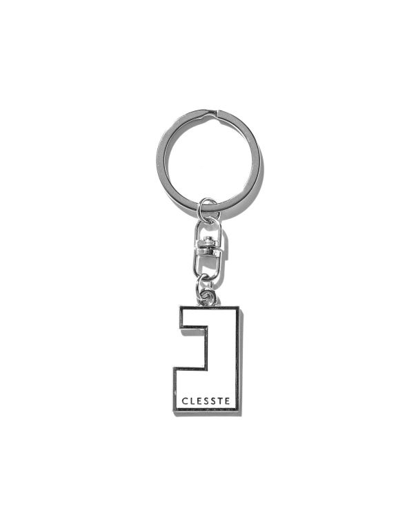Clesste Logo Key Holder 001 鑰匙圈 銀色 Clesste,Key Holder,鑰匙圈,C Logo