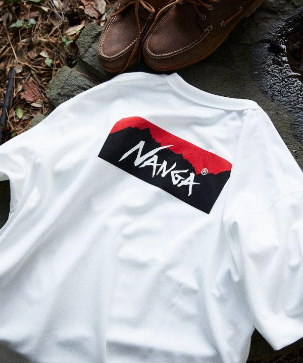 Nanga 別注款 neo-PRO 背後Logo 短袖TEE 日本製 Nanga,短袖,T-Shirt,日製