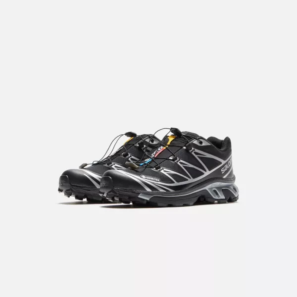 Salomon 薩洛蒙 XT-6 GTX Black Silver 防水 黑銀 Salomon,XT-6,薩洛蒙,Gore-Tex,GTX,黑銀,L47450600