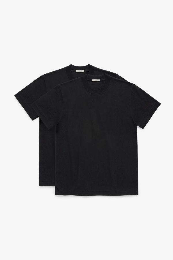 JJJJound 90s T-Shirt 兩件組 黑色 JJJJound,J90,素T,短T