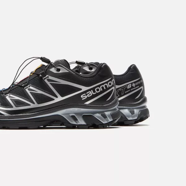 Salomon 薩洛蒙 XT-6 GTX Black Silver 防水 黑銀 Salomon,XT-6,薩洛蒙,Gore-Tex,GTX,黑銀,L47450600