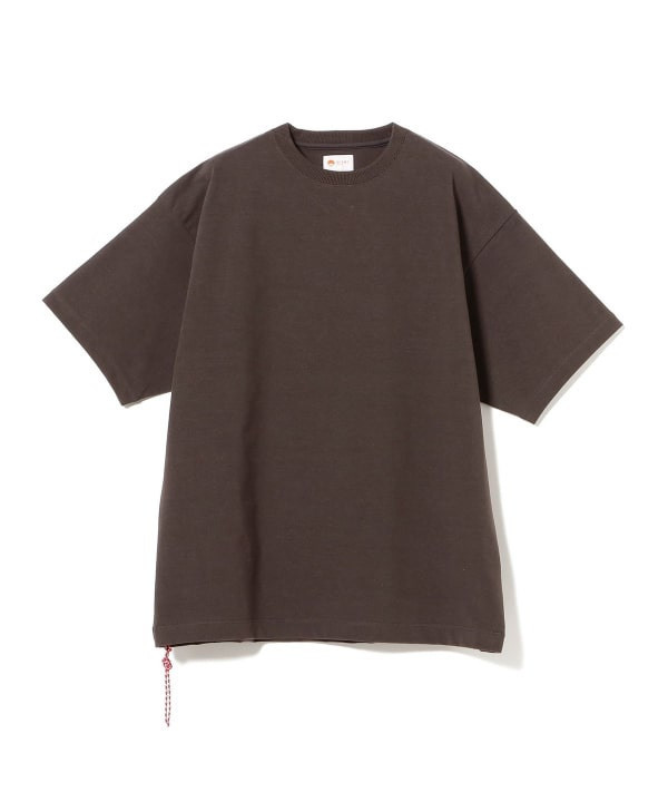Beams Japan 寬鬆彈性紅繩短T Beams,綁繩T,短袖T,紅繩,Japan, Beams Japan