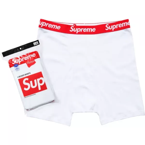 Supreme®/Hanes® Boxer Briefs 平口內褲 四件組 Supreme,Hanes,Boxer,Briefs,平口內褲,karina