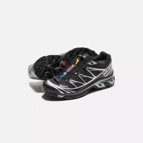 Salomon 薩洛蒙 XT-6 GTX Black Silver 防水 黑銀 Salomon,XT-6,薩洛蒙,Gore-Tex,GTX,黑銀,L47450600