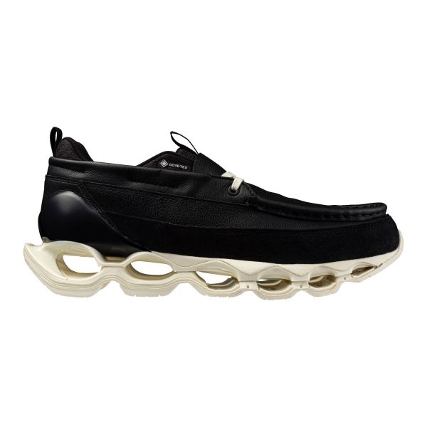 Mizuno 美津濃 Wave Prophecy Moc GTX 防水 黑白 Mizuno,Prophecy,Moc,GTX,美津濃,皮鞋,莫卡新,防水