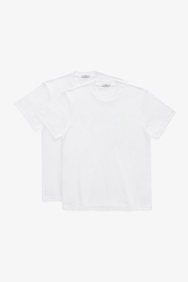 JJJJound 90s T-Shirt 兩件組 白色 JJJJound,J90,素T,短T