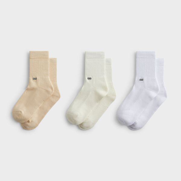 Kith Classic Half Crew 3-Pack Socks 經典中筒襪 三件組 Kith,Classic,Half,Crew,3-Pack,Socks,經典中筒襪,三件組