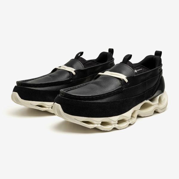 Mizuno 美津濃 Wave Prophecy Moc GTX 防水 黑白 Mizuno,Prophecy,Moc,GTX,美津濃,皮鞋,莫卡新,防水