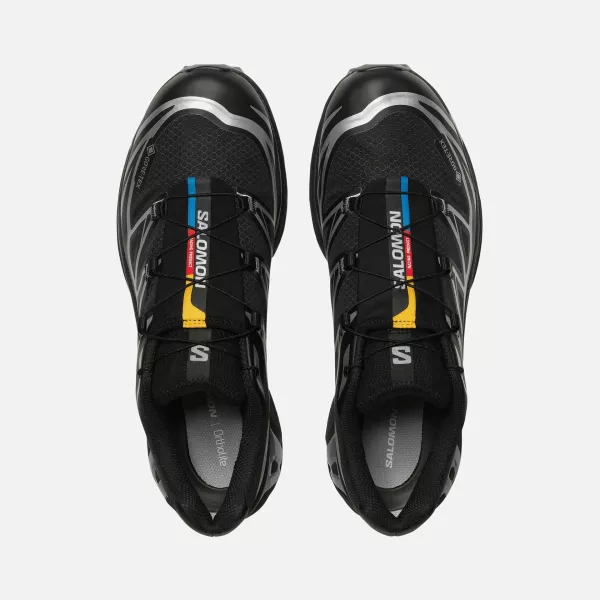 Salomon 薩洛蒙 XT-6 GTX Black Silver 防水 黑銀 Salomon,XT-6,薩洛蒙,Gore-Tex,GTX,黑銀,L47450600