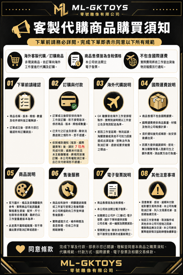 訂購前請先看需知 
