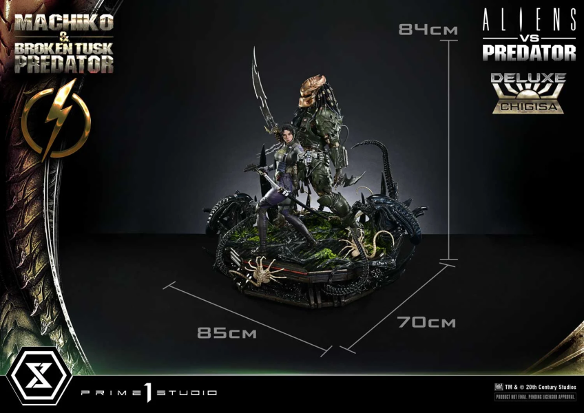 P1S-1/4異形大戰鐵血戰士漫畫真千子與斷牙 