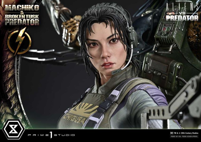 P1S-1/4異形大戰鐵血戰士漫畫真千子與斷牙 