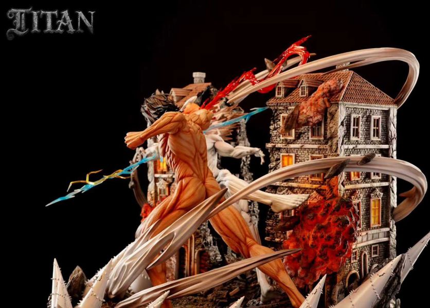 [預購}TITAN-戰錘巨人 VS 進巨 