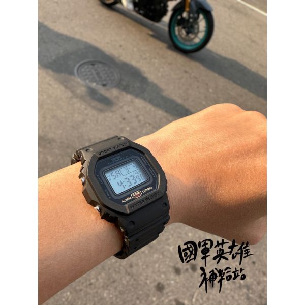 防水電子錶【附使用教學影片】【保固一個月】 當兵手錶