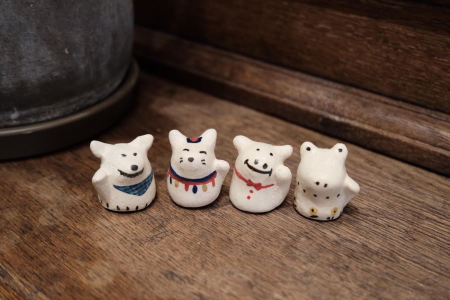 kis room 招財小動物系列 - 大動物 招財、招財貓、陶偶、手作、職人、藝術家、招財動物、發財、公仔、擺件、陶藝