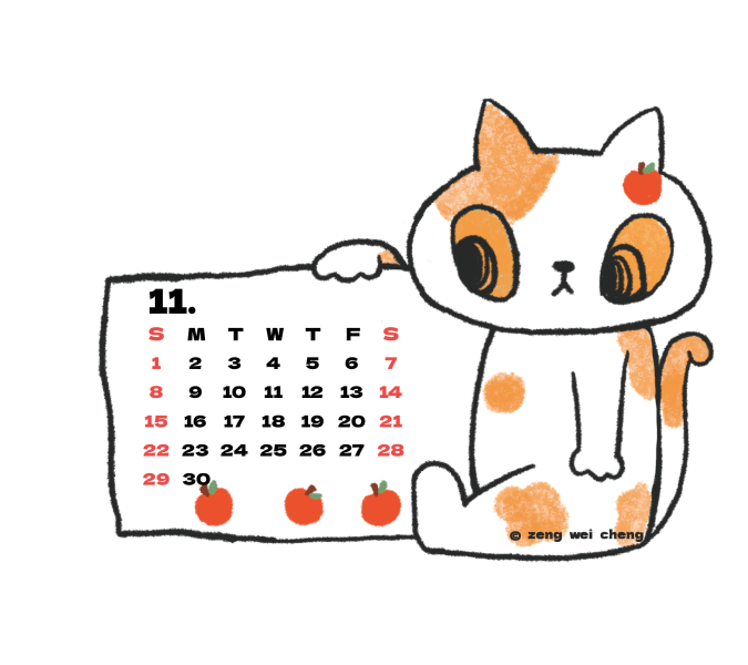 (特價中)曾偉誠zeng wei cheng-2026年曆小卡 曾偉誠、zeng wei cheng、曾偉誠作品、曾偉誠陶藝、曾偉誠公仔、曾偉誠插畫、曾偉誠藝術、阿諾貓咪
