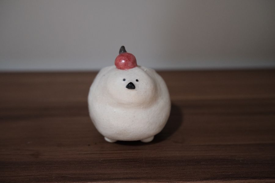 kis_room小鳥陶盆 招財、招財貓、陶偶、手作、職人、藝術家、招財動物、發財、玩具