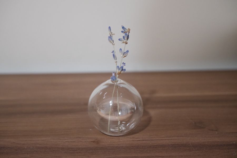 光行硝子企画- 玻璃圓形小花瓶 