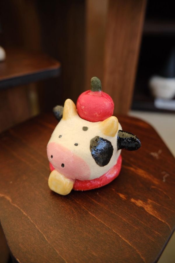 kis room 帽子動物系列 招財、招財貓、陶偶、手作、職人、藝術家、招財動物、發財、公仔、擺件、陶藝